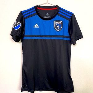 Adidas San Jose Earthquakes Home Jersey Womens